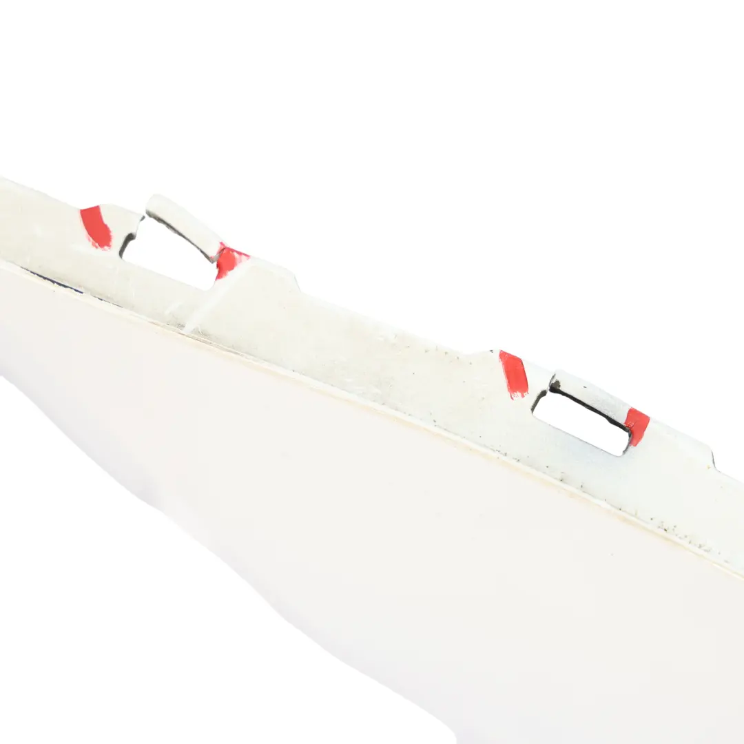 Bumper Trim Panel Covering Ibis White - Y9C to Audi S4 B9 Rear with Part number 8W5807067D Audi S4 B9 Rear Bumper Trim Panel Covering Ibis White - Y9C - SKU 8W5807067D-IWH - Part number 8W5807067D