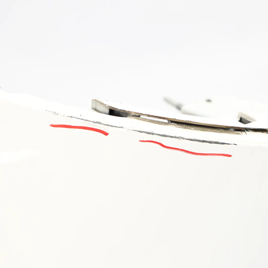 Audi S4 B9 Rear Bumper Trim Panel Covering Ibis White - Y9C - SKU 8W5807067D-IWH - Part number 8W5807067D