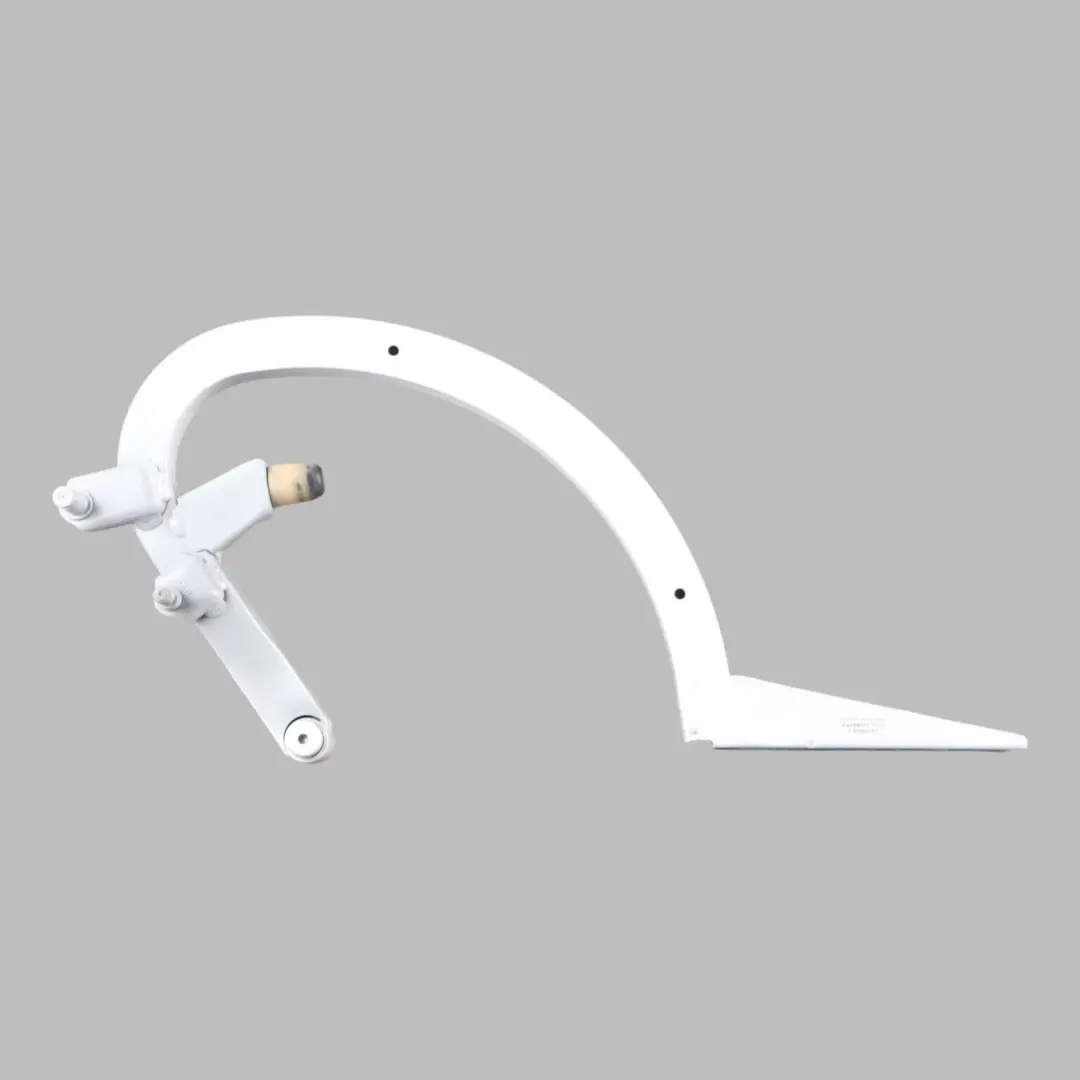Trunk Hinge Rear Right O/S Boot Tailgate Ibis White Y9C to Audi A4 S4 B9 with Part number 8W5827306A Audi A4 S4 B9 Trunk Hinge Rear Right O/S Boot Tailgate Ibis White Y9C - SKU 8W5827306A-IWH - Part number 8W5827306A