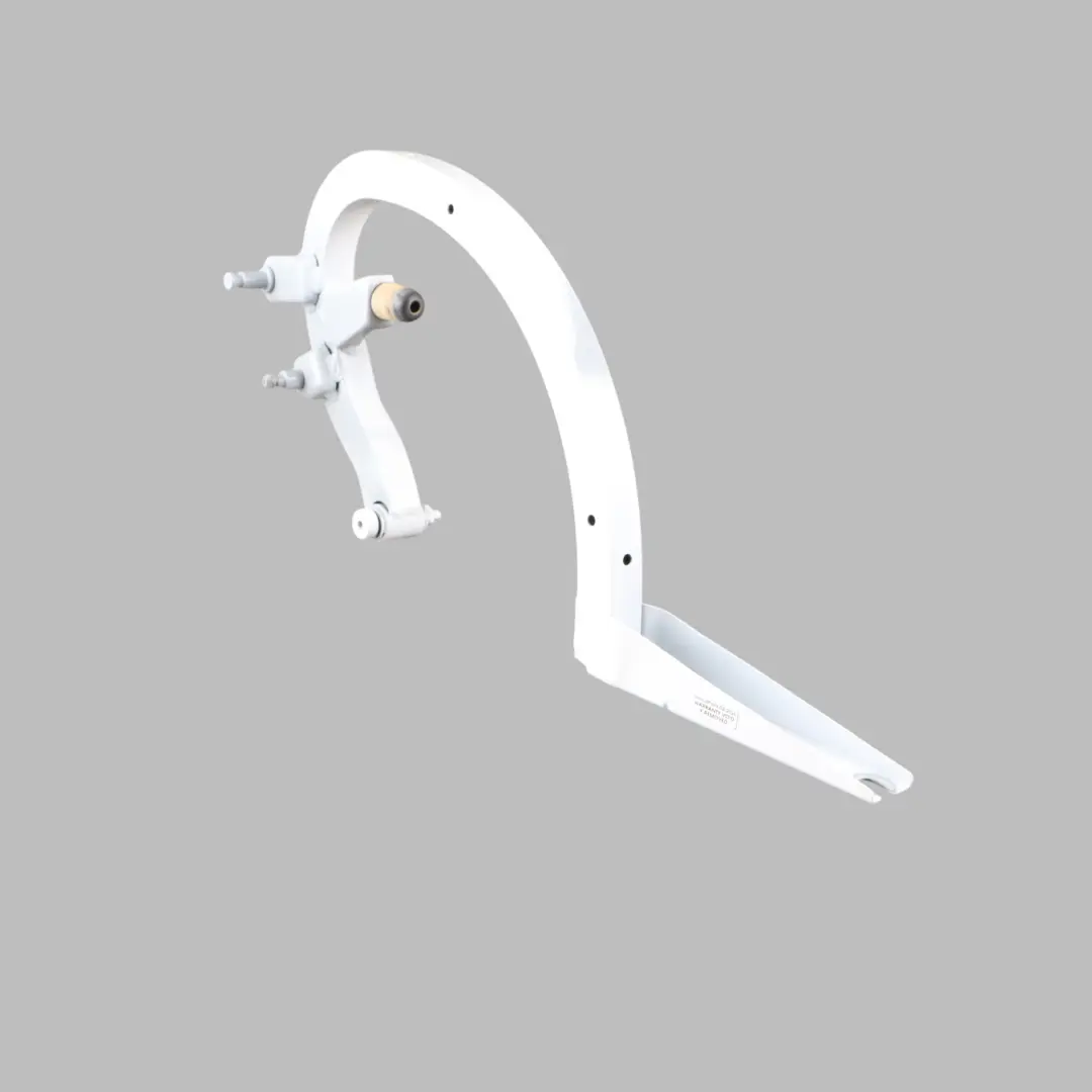 Trunk Hinge Rear Right O/S Boot Tailgate Ibis White Y9C to Audi A4 S4 B9 with Part number 8W5827306A Audi A4 S4 B9 Trunk Hinge Rear Right O/S Boot Tailgate Ibis White Y9C - SKU 8W5827306A-IWH - Part number 8W5827306A