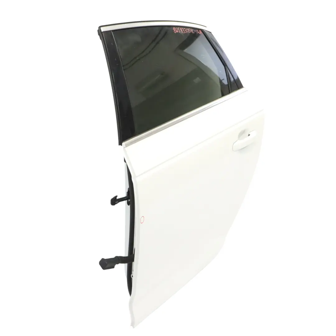 Audi A4 B9 Saloon Porta Posteriore Sinistra Bianco Ibis White - Y9C - SKU 8W5833051C-IWH - Numero di parte 8W5833051C