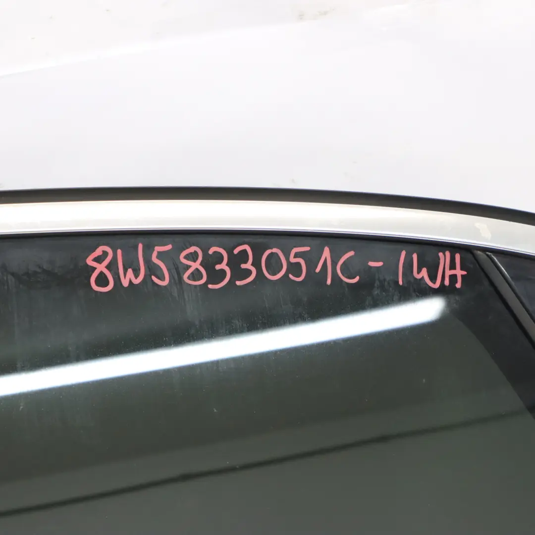 Audi A4 B9 Saloon Porta Posteriore Sinistra Bianco Ibis White - Y9C - SKU 8W5833051C-IWH - Numero di parte 8W5833051C