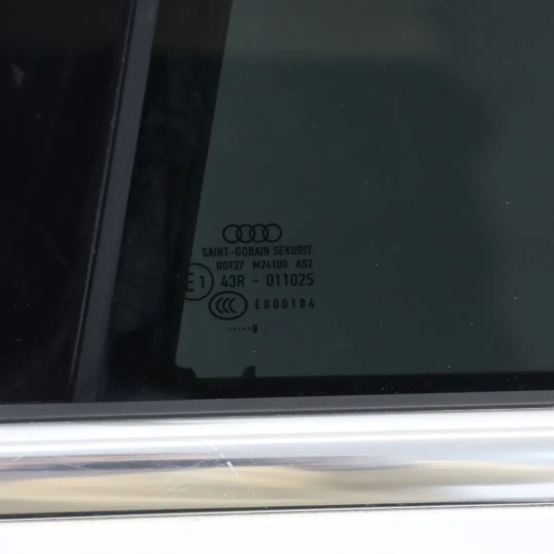 Door Left N/S Ibis White - Y9C to Audi A4 B9 Saloon Rear with Part number 8W5833051C Audi A4 B9 Saloon Rear Door Left N/S Ibis White - Y9C - SKU 8W5833051C-IWH - Part number 8W5833051C