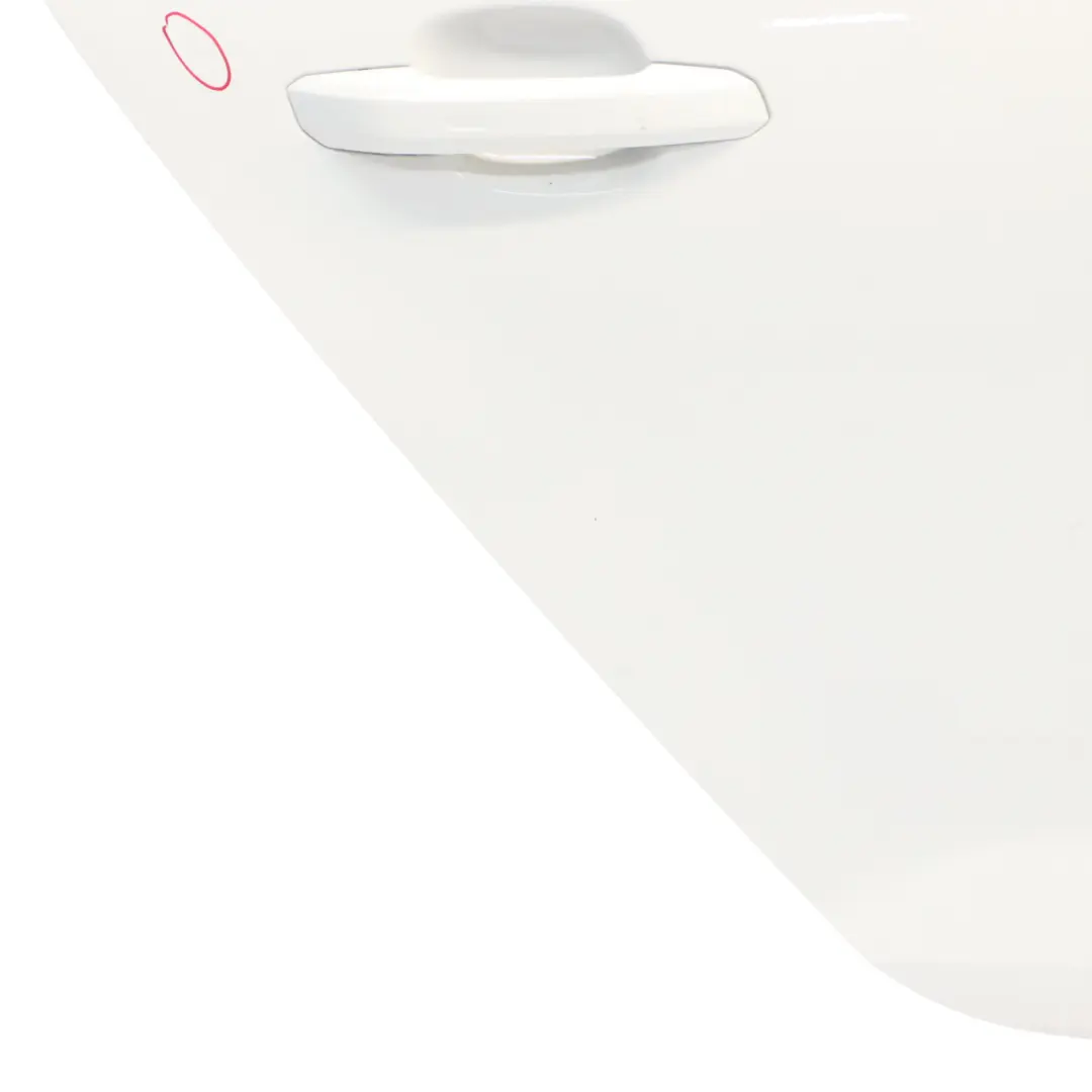 Audi A4 B9 Saloon Hintertür Rechts Ibis White Weiß - Y9C - SKU 8W5833052C-IWH - Teilenummer 8W5833052C