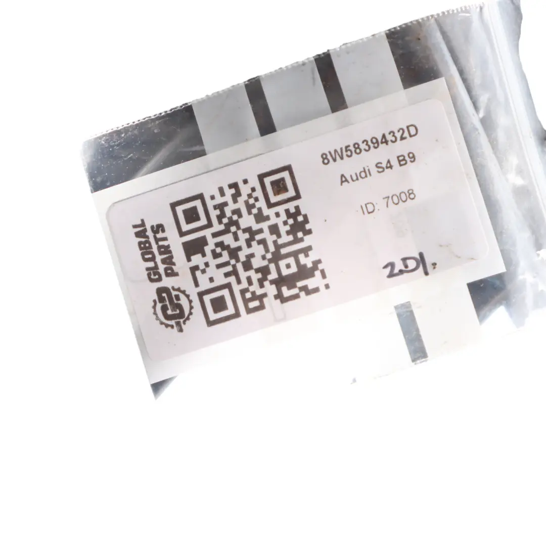 Audi A4 B9 Window Frame Rear Door Right O/S Cover Trim Seal Guide - SKU 8W5839432D - Part number 8W5839432D