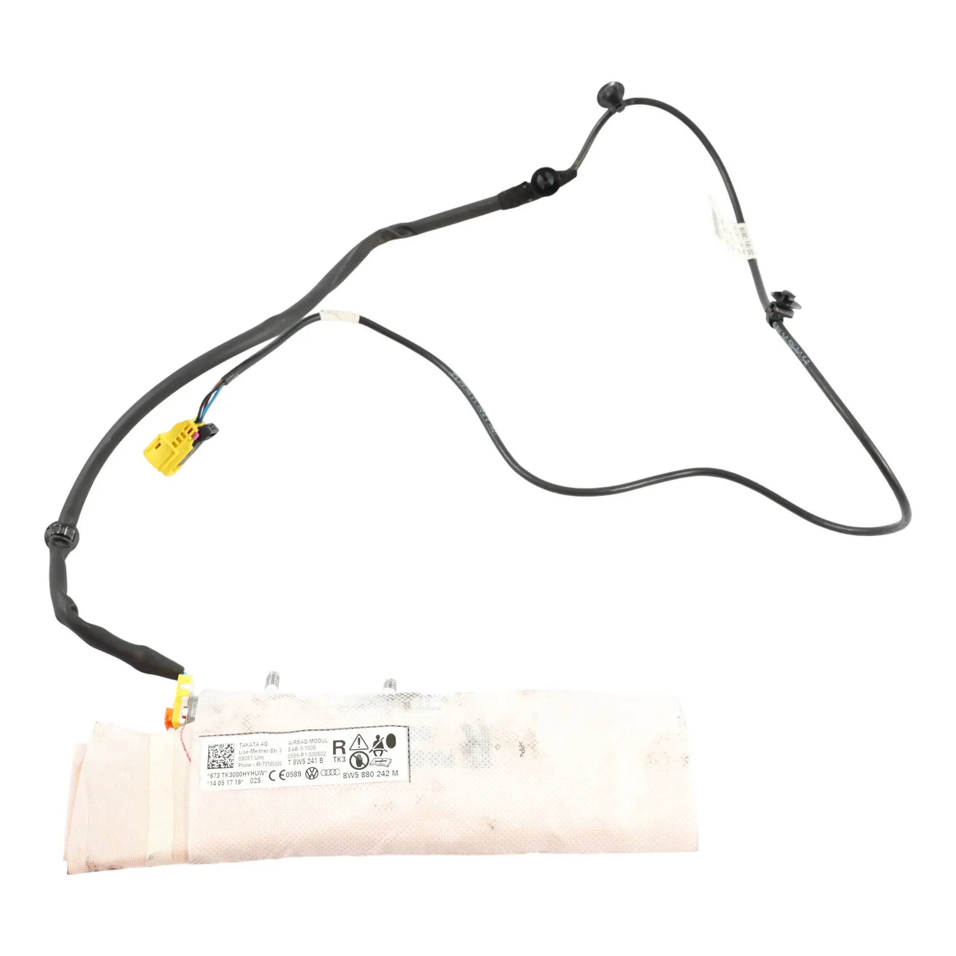 Audi S4 B9 Front Seat Side Air Module Right O/S SRS 8W5880242M