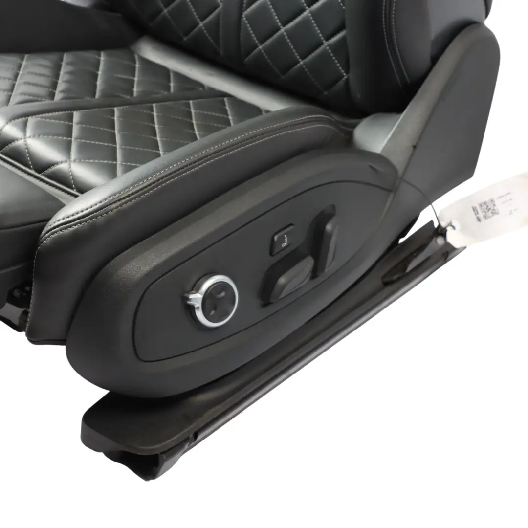 Front Left N/S Interior Massage Leather Soul Black to Audi A4 S4 B9 Sport Seat with Part number 8W6881805BJ Audi A4 S4 B9 Sport Seat Front Left N/S Interior Massage Leather Soul Black - SKU 8W6881805BJ-2 - Part number 8W6881805BJ