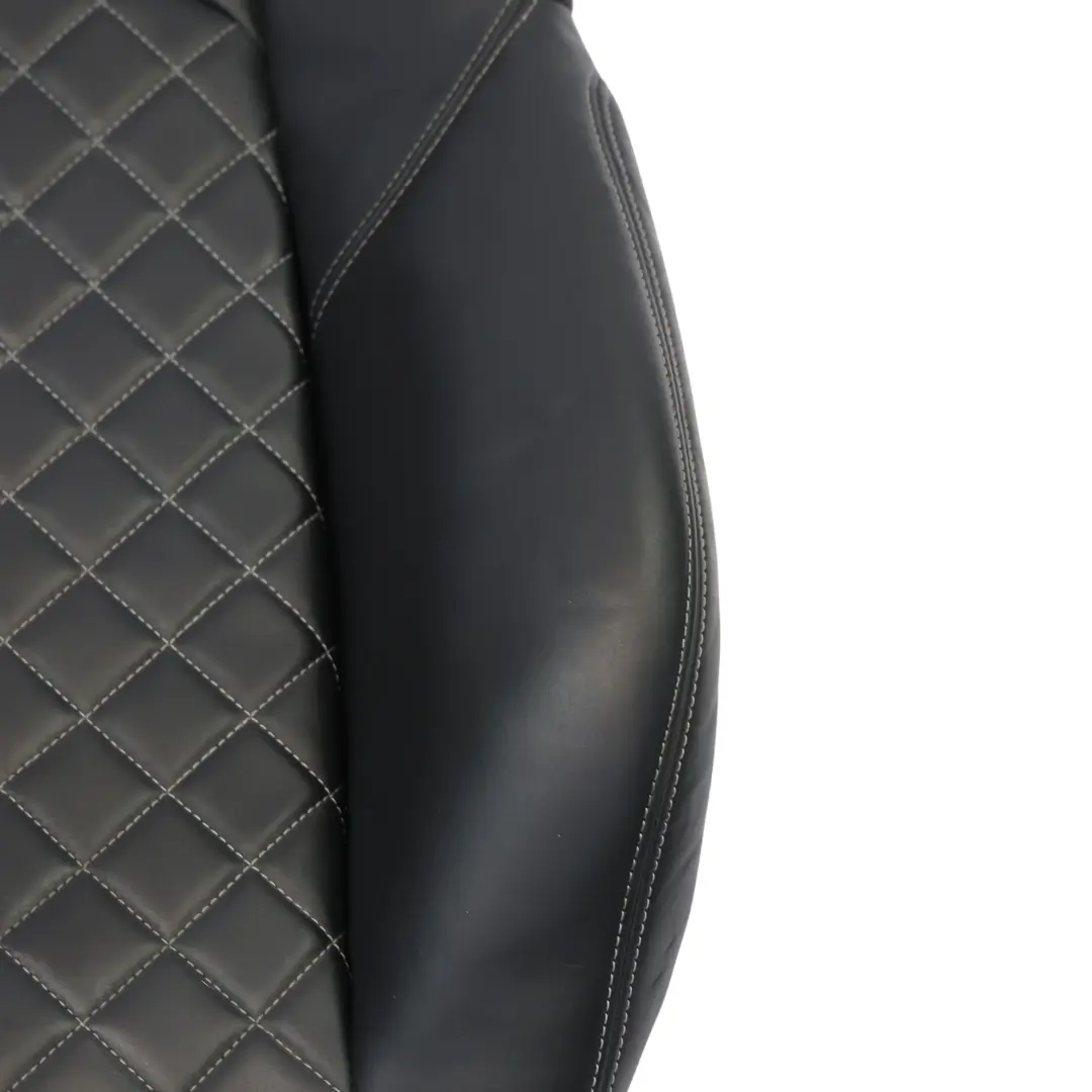 Audi A4 S4 B9 Sport Front Seat Backrest Right O/S Heated Leather Black - SKU 8W6881806BJ-1 - Part number 8W6881806BJ