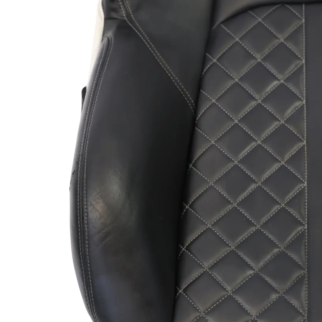 Audi A4 S4 B9 Sport Front Seat Backrest Right O/S Heated Leather Black - SKU 8W6881806BJ-1 - Part number 8W6881806BJ