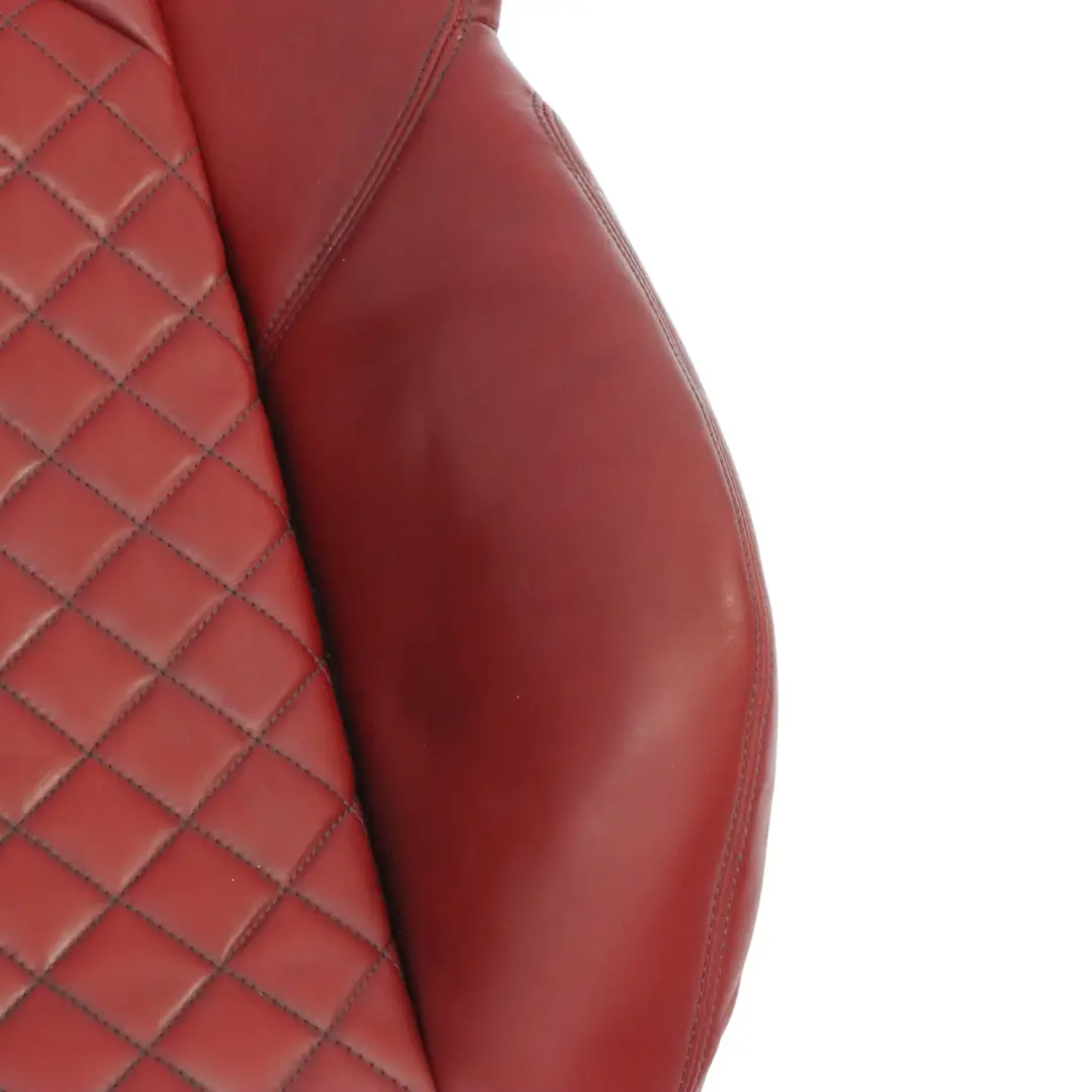 Audi A4 S4 B9 8W Sport Seat Backrest Front Right O/S Heated Leather Magma Red - SKU 8W6881806BJ - Part number 8W6881806BJ