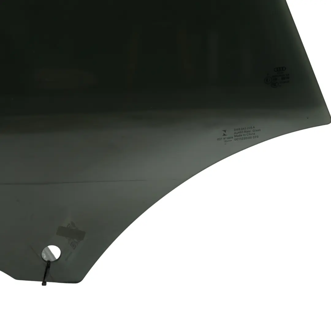 Puerta Trasera Ventana Lateral Cristal Izquierdo AS3 para Audi A5 F5 con número de pieza 8W8845205A Audi A5 F5 Puerta Trasera Ventana Lateral Cristal Izquierdo AS3 - SKU 8W8845205A - Número de pieza 8W8845205A
