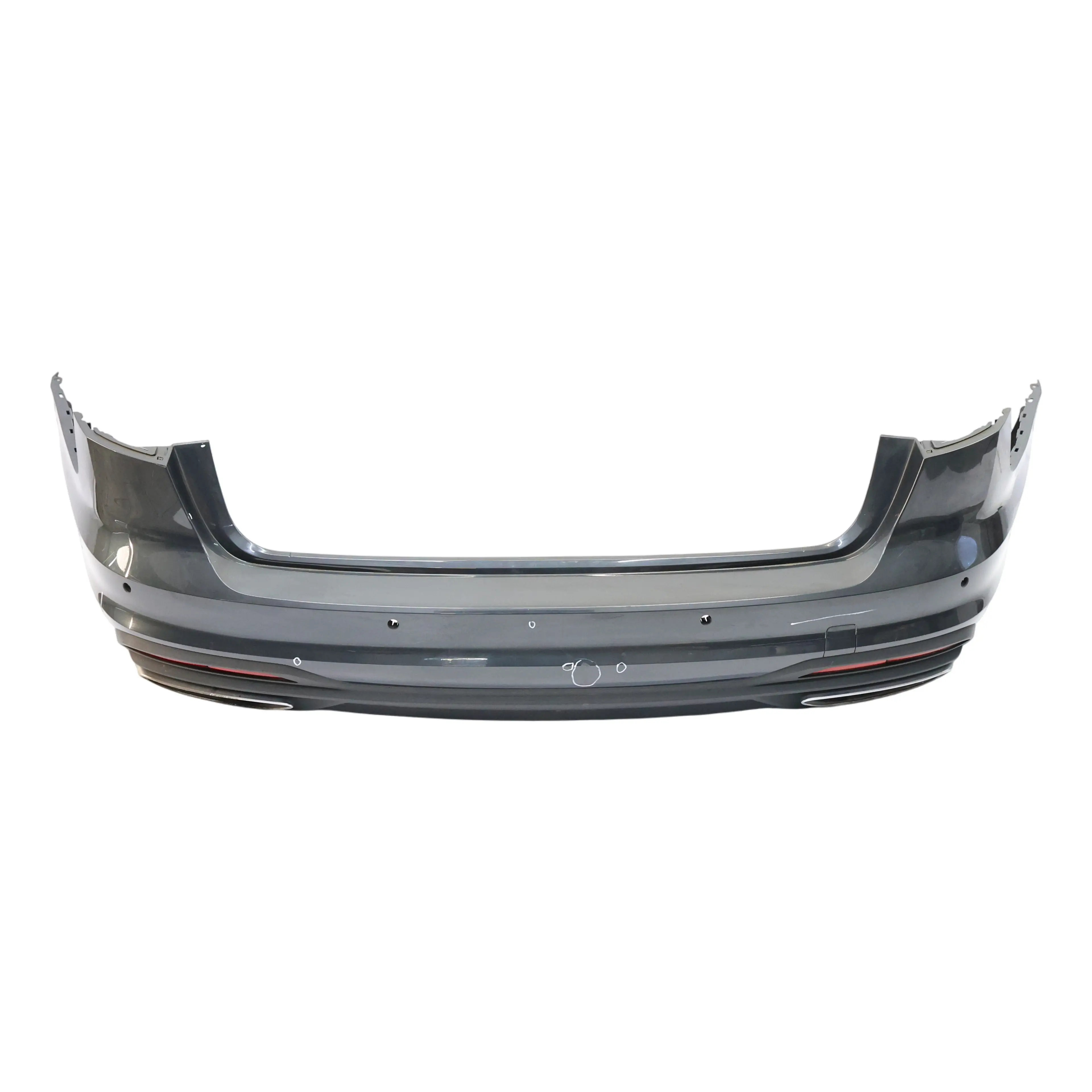 Audi A4 B9 Avant Rear Bumper Trim Panel Covering Manhattan Grey Metallic - X7L