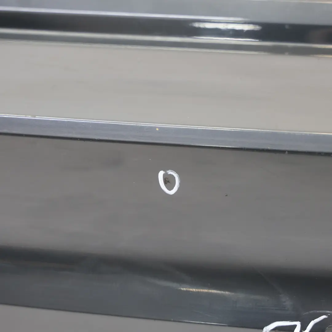 Audi A4 B9 Avant Rear Bumper Trim Panel Covering Manhattan Grey Metallic - X7L - SKU 8W9807067Q-MAGR - Part number 8W9807067Q
