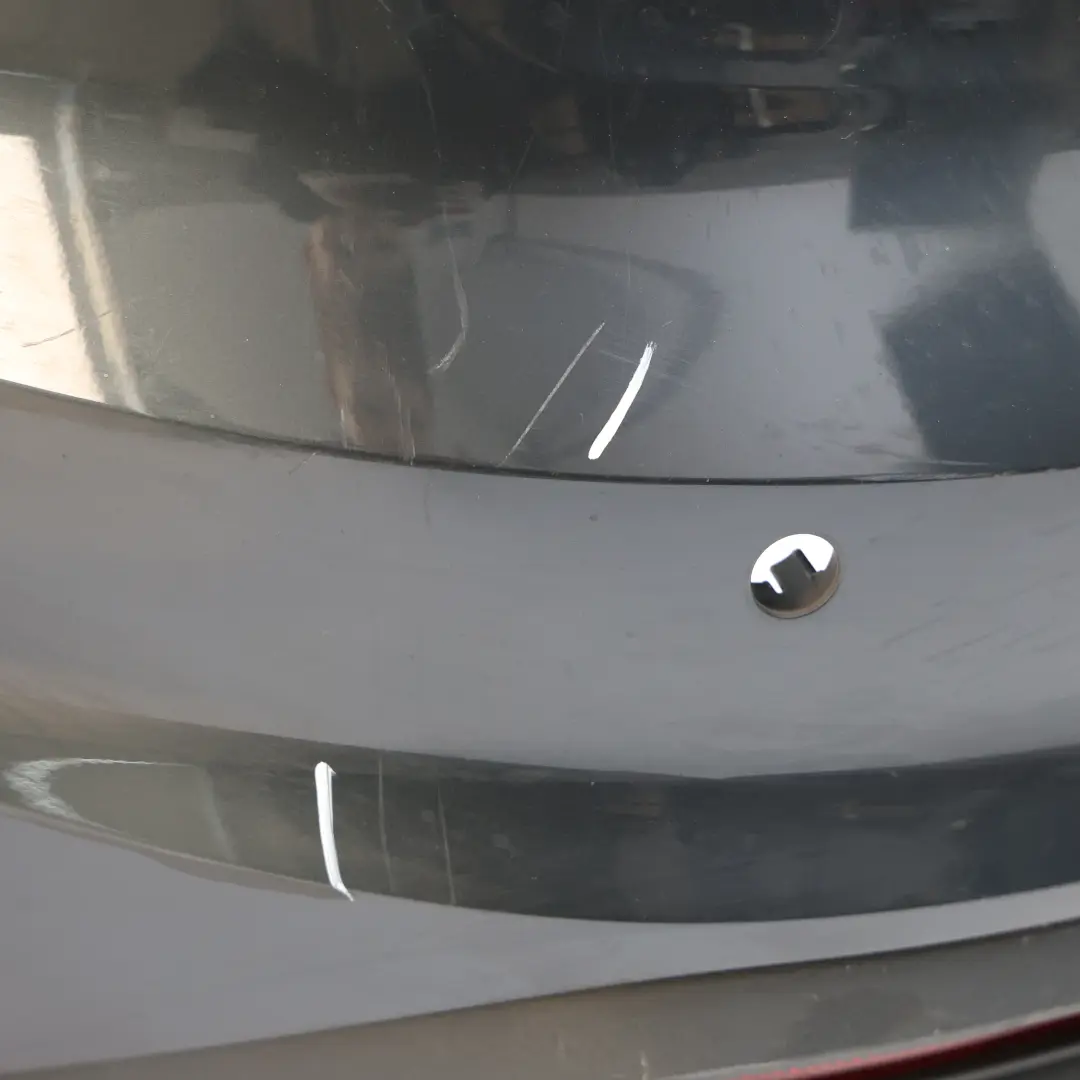 Audi A4 B9 Avant Rear Bumper Trim Panel Covering Manhattan Grey Metallic - X7L - SKU 8W9807067Q-MAGR - Part number 8W9807067Q
