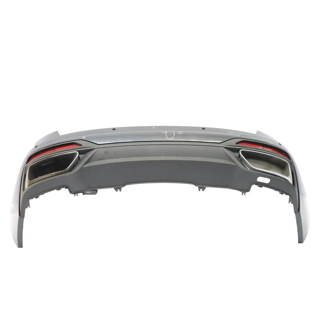 Audi A4 B9 Avant Rear Bumper Trim Panel Covering Manhattan Grey Metallic - X7L - SKU 8W9807067Q-MAGR - Part number 8W9807067Q