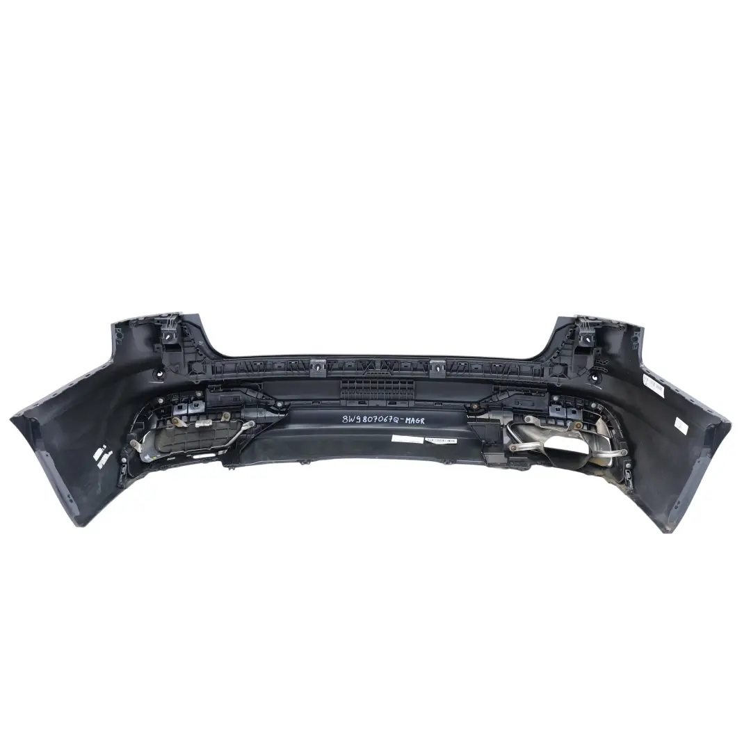Audi A4 B9 Avant Rear Bumper Trim Panel Covering Manhattan Grey Metallic - X7L - SKU 8W9807067Q-MAGR - Part number 8W9807067Q