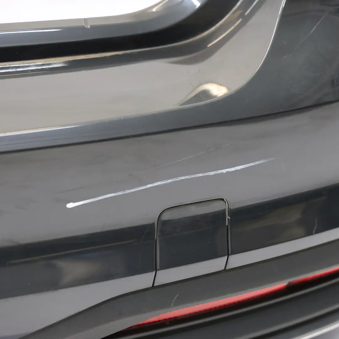 Audi A4 B9 Avant Rear Bumper Trim Panel Covering Manhattan Grey Metallic - X7L - SKU 8W9807067Q-MAGR - Part number 8W9807067Q