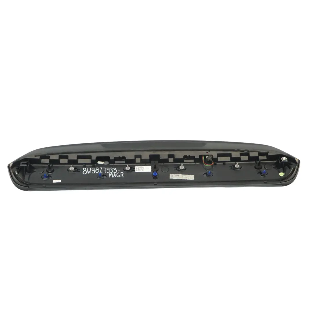 Heckklappe Kofferraum Spoiler Flügel Manhattan Grau X7L für Audi A4 B9 mit Teilenummer 8W9827933 Audi A4 B9 Heckklappe Kofferraum Spoiler Flügel Manhattan Grau X7L - SKU 8W9827933-MAGR - Teilenummer 8W9827933