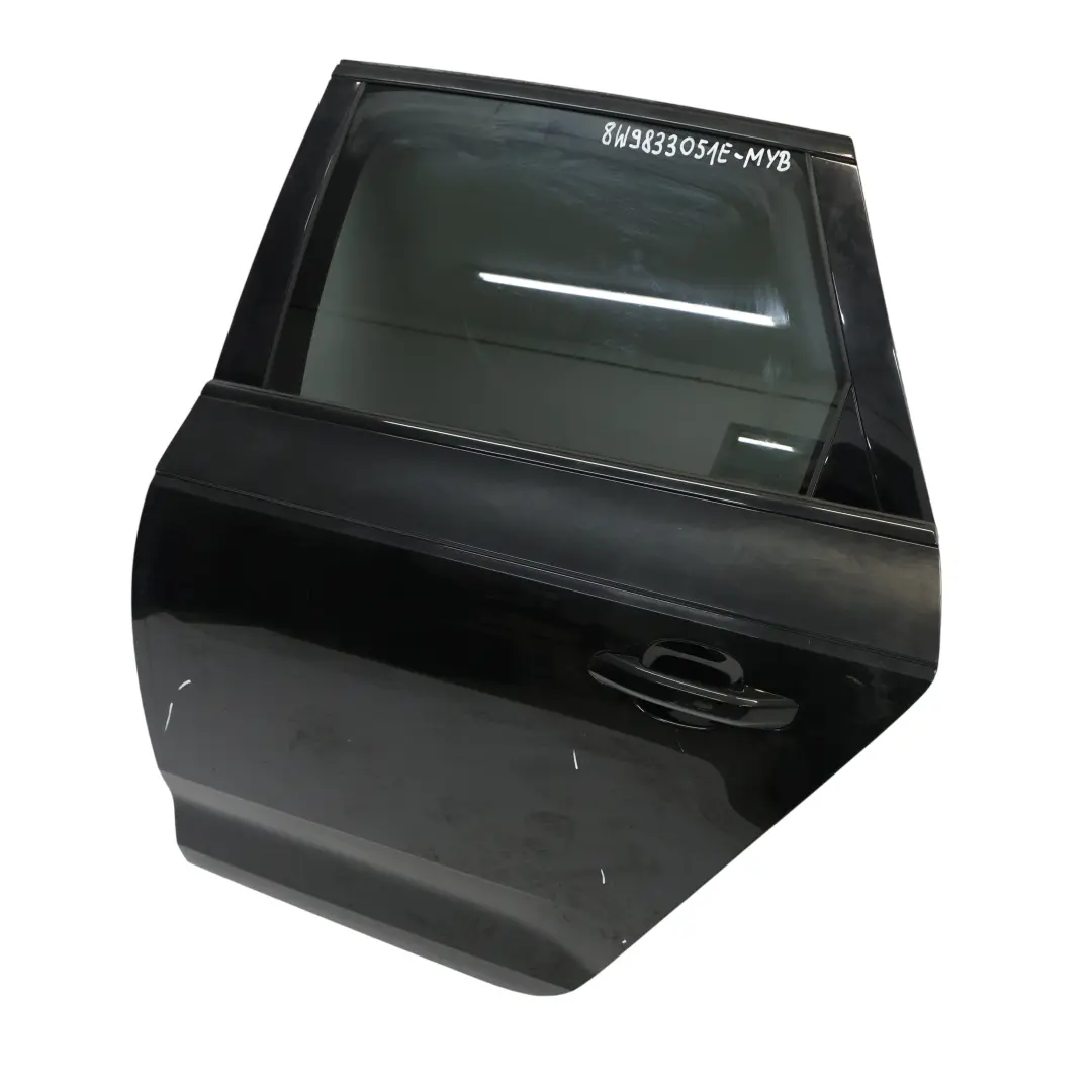 Hintertür Links Mythical Black Metallic - Y9T für Audi A4 S4 B9 Avant mit Teilenummer 8W9833051E Audi A4 S4 B9 Avant Hintertür Links Mythical Black Metallic - Y9T - SKU 8W9833051E-MYB - Teilenummer 8W9833051E