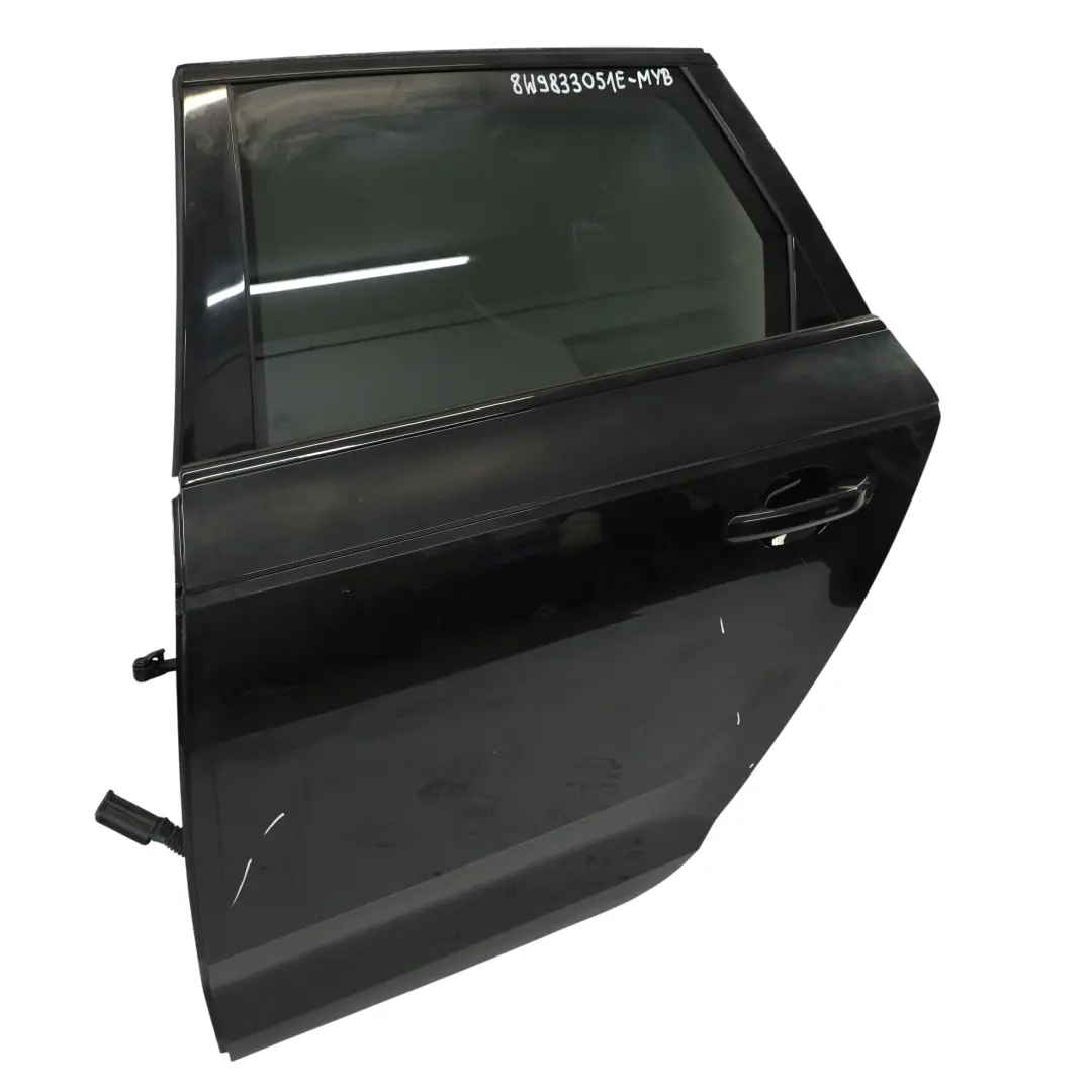 Arrière Gauche Mythical Black Métallisé - Y9T pour Audi A4 S4 B9 Avant Porte à propos du numéro de pièce 8W9833051E Audi A4 S4 B9 Avant Porte Arrière Gauche Mythical Black Métallisé - Y9T - SKU 8W9833051E-MYB - Numéro de pièce 8W9833051E