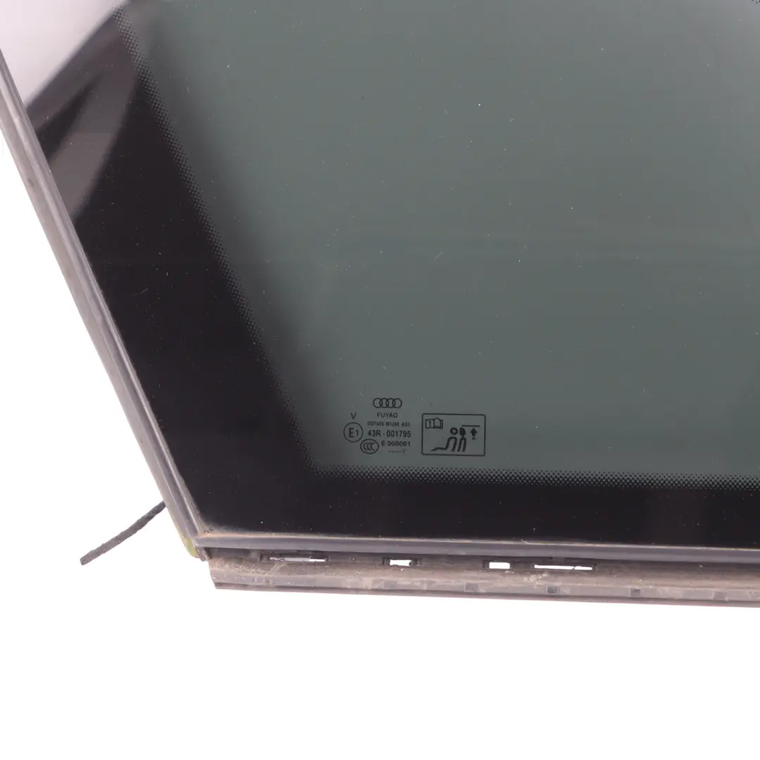 Quarter Side Window Glass Glazing AS3 Left N/S to Audi S4 B9 Rear with Part number 8W9845297J Audi S4 B9 Rear Quarter Side Window Glass Glazing AS3 Left N/S - SKU 8W9845297J - Part number 8W9845297J