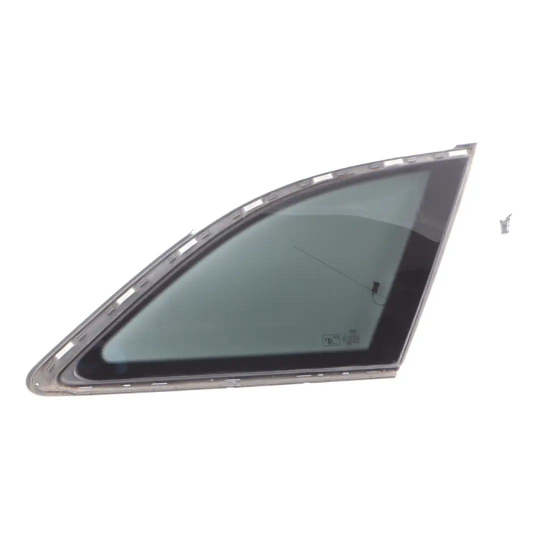 Quarter Side Window Glass Glazing AS3 Right O/S to Audi A4 B9 Rear with Part number 8W9845298AA Audi A4 B9 Rear Quarter Side Window Glass Glazing AS3 Right O/S - SKU 8W9845298AA - Part number 8W9845298AA