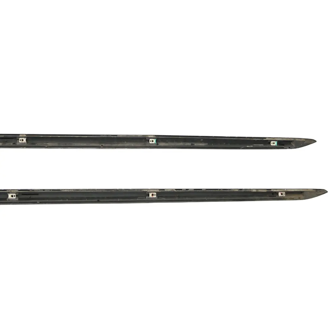 Audi A4 B9 S-Line Protección Faldón Tapa Izquierda Derecha Mythical Negro Y9T - SKU 8W0853931-MYB - Número de pieza 8W0853931