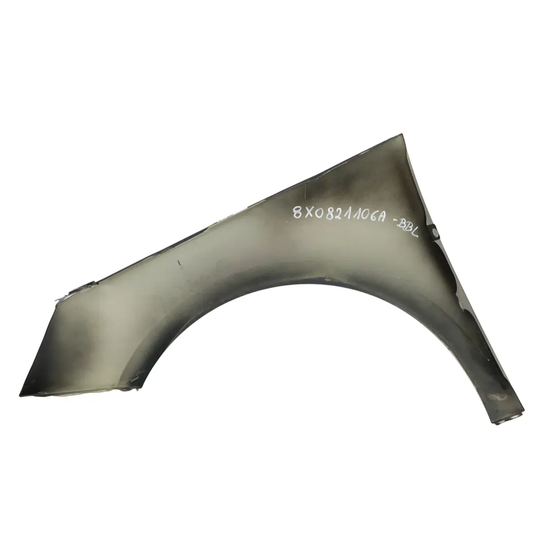 Side Panel Front Right O/S Wing Fender Brilliant Black Metallic - Y9B to Audi A1 8X with Part number 8X0821106A Audi A1 8X Side Panel Front Right O/S Wing Fender Brilliant Black Metallic - Y9B - SKU 8X0821106A-BBL - Part number 8X0821106A