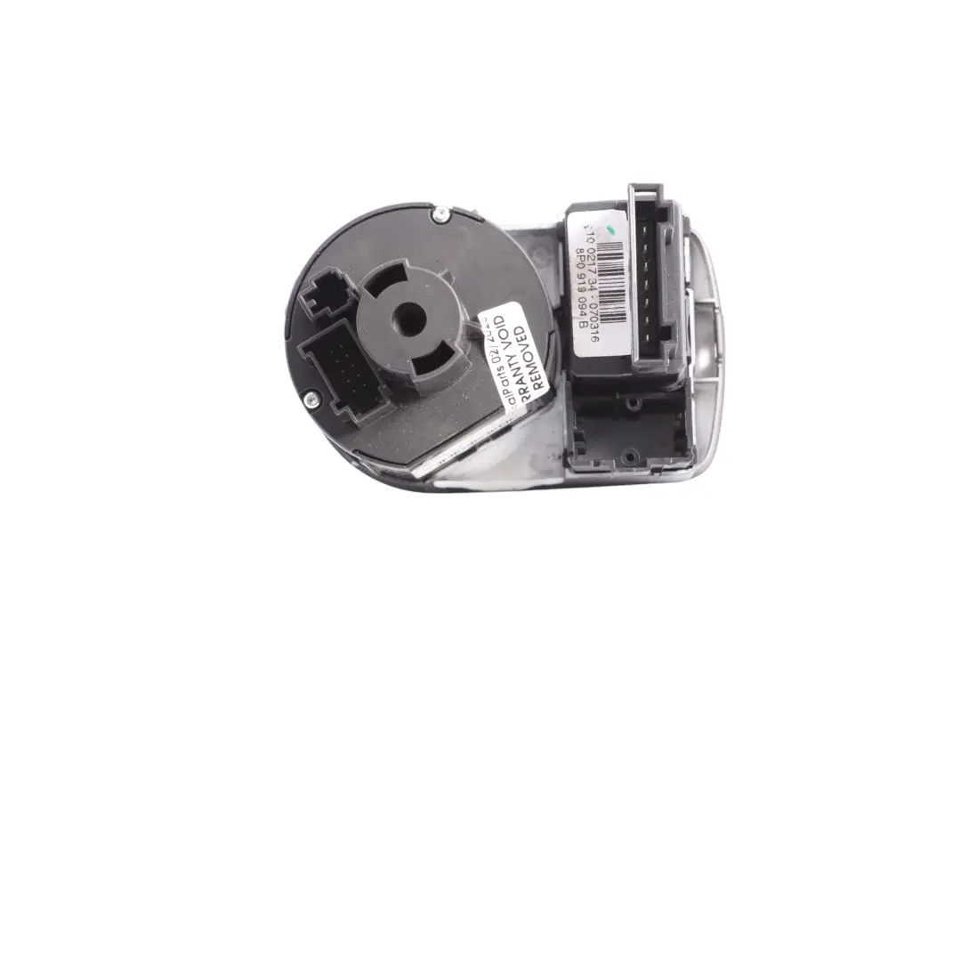 Audi A1 8X Front Lamp Headlight Switch Control Panel - SKU RHD-8X2941531M - Part number 8X2941531M