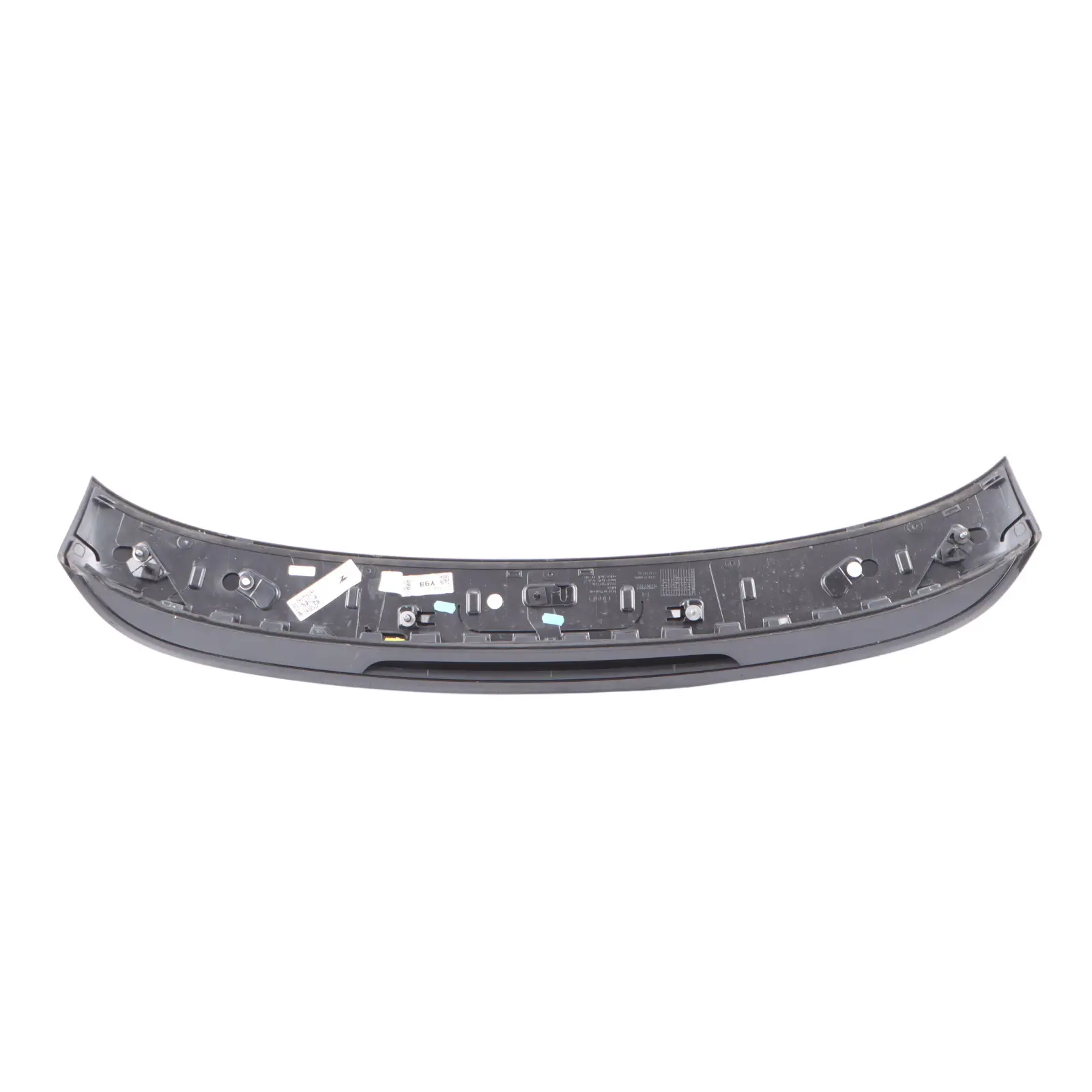 Audi A1 8X Spoiler Posteriore Portellone Modanatura Pannello Nero Brillante Y9B