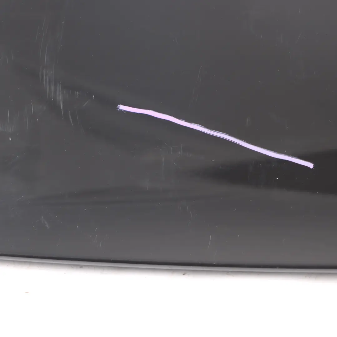 Spoiler Tailgate Trunk Trim Strip Panel Brilliant Black - Y9B to Audi A1 8X Rear with Part number 8X4827933D Audi A1 8X Rear Spoiler Tailgate Trunk Trim Strip Panel Brilliant Black - Y9B - SKU 8X4827933D-BBL - Part number 8X4827933D