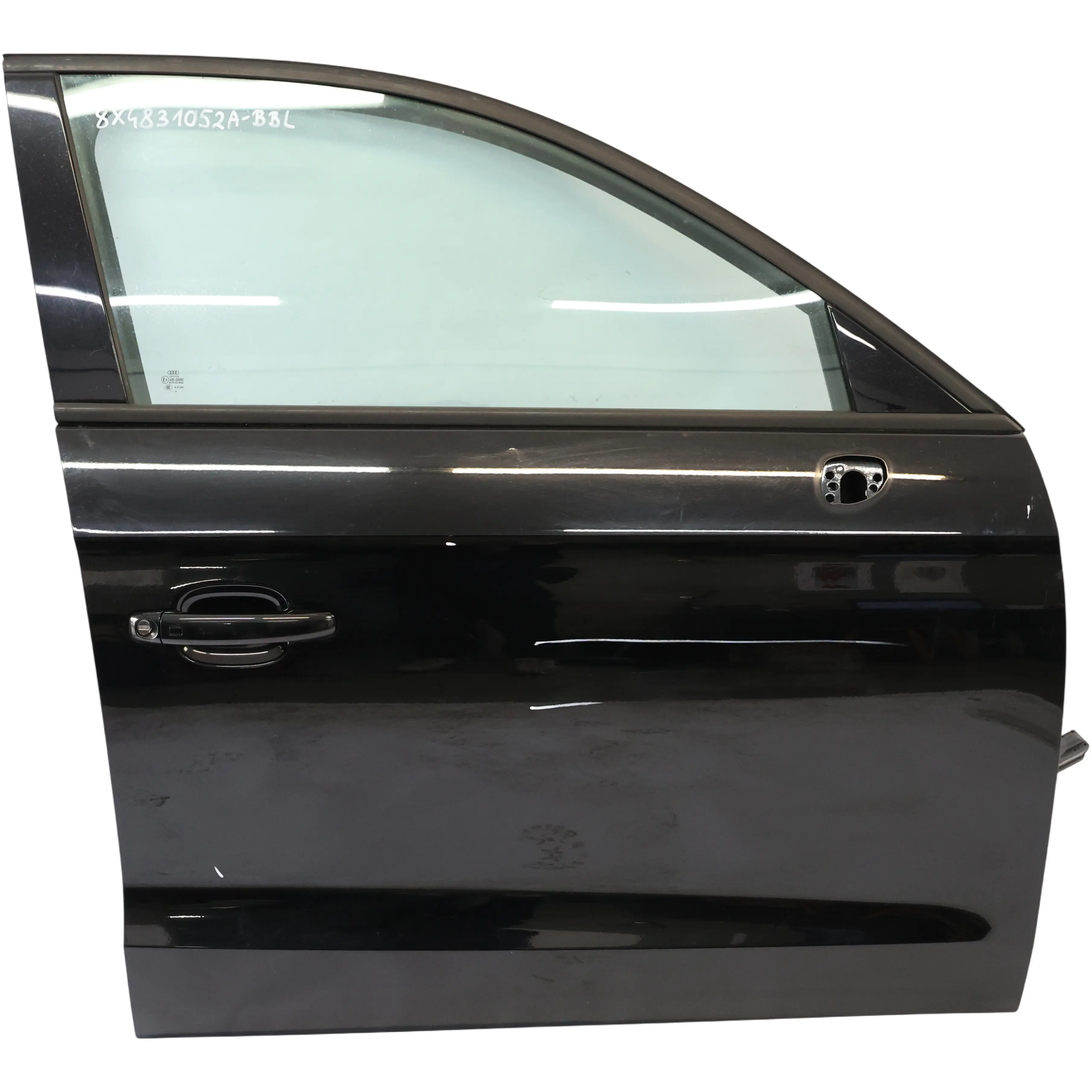 Audi A1 8X Door Front Right O/S Brilliant Black Metallic - Y9B