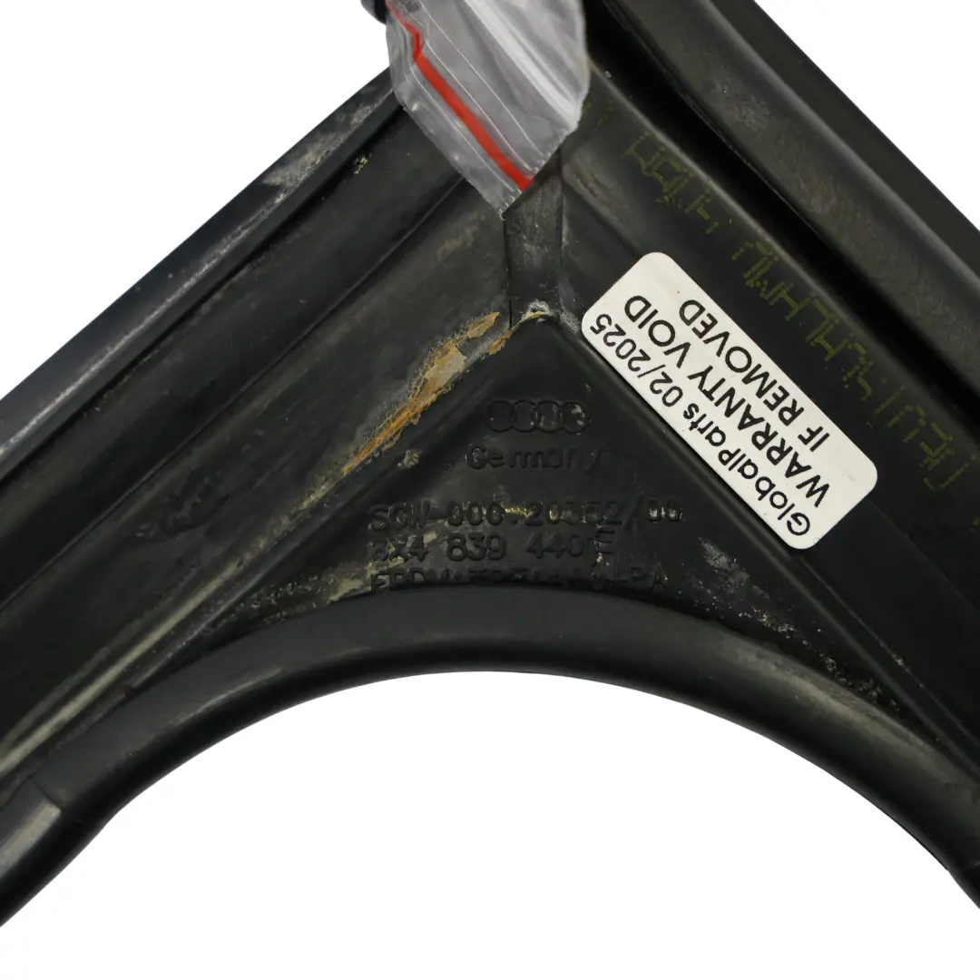 Audi A1 8X Sportback Rear Window Guide Rail Seal Gasket Right O/S - SKU 8X4839440E - Part number 8X4839440E