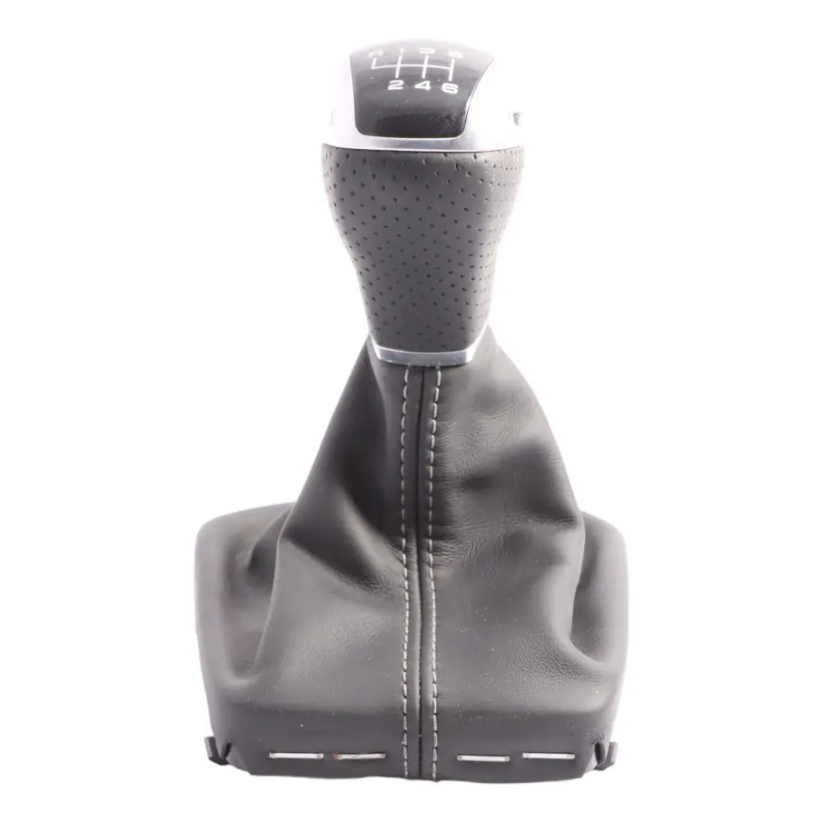 Audi A3 8Y Gear Knob Lever Handle 6-Speed Leather - SKU 8Y0863278E - Part number 8Y0863278E