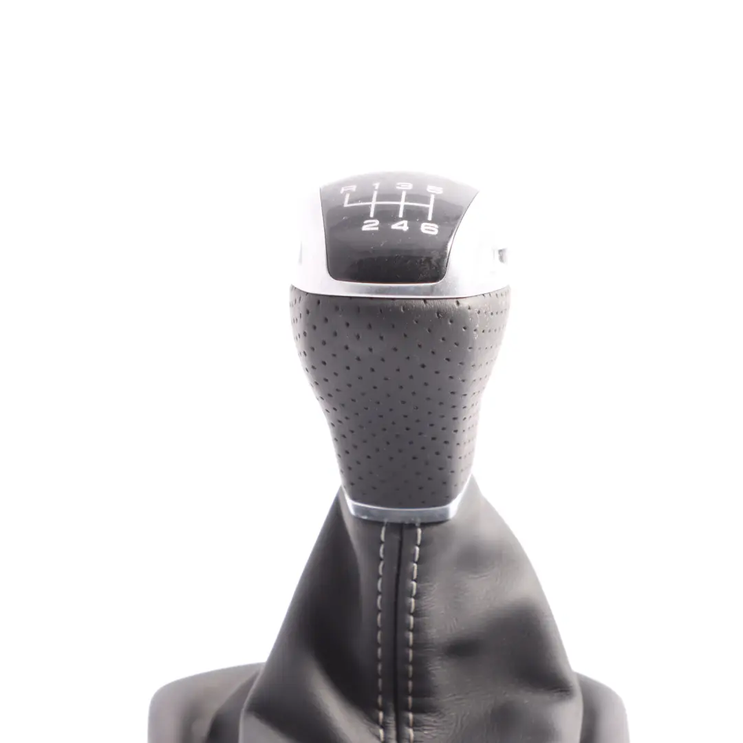Audi A3 8Y Gear Knob Lever Handle 6-Speed Leather - SKU 8Y0863278E - Part number 8Y0863278E