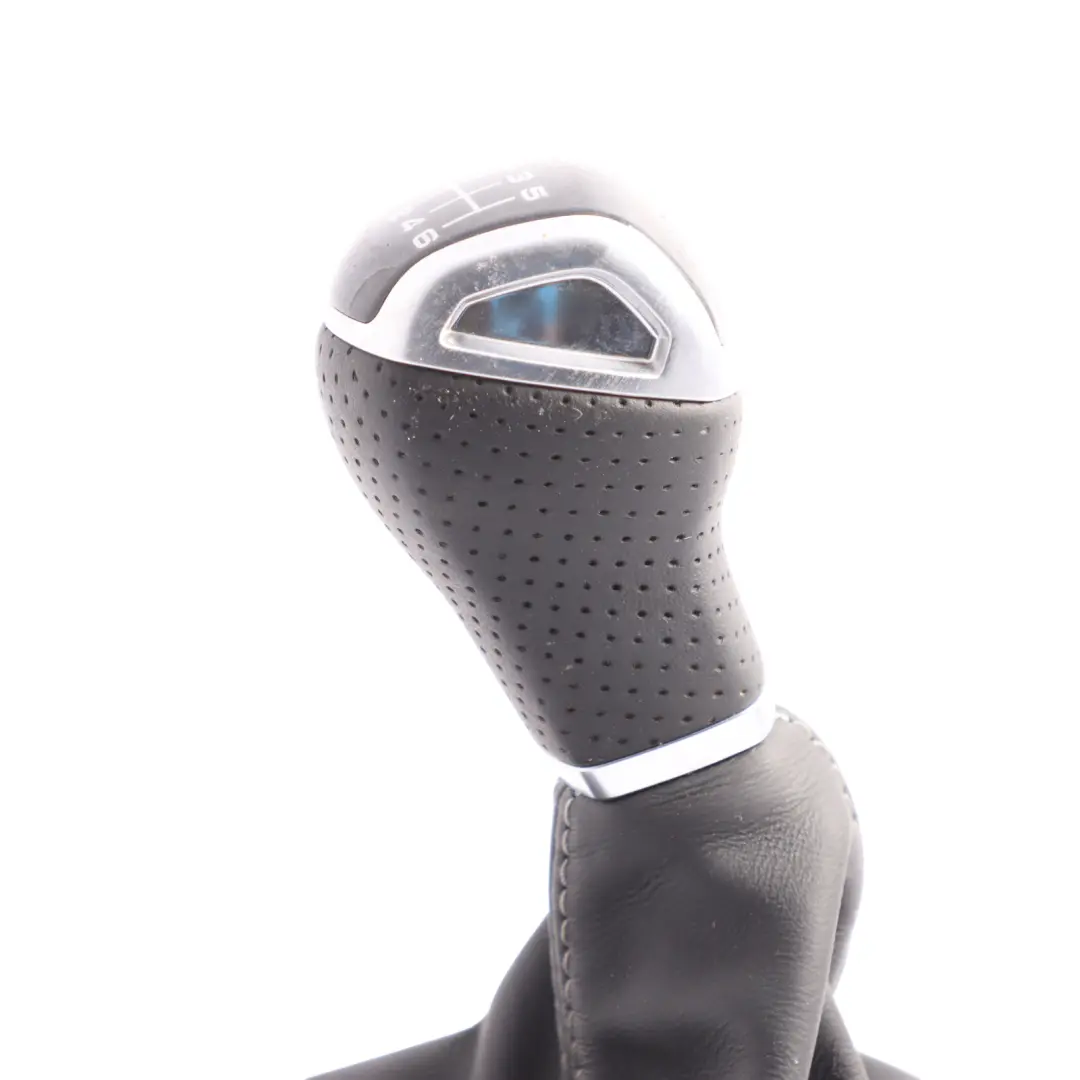 8Y Gear Knob Lever Handle 6-Speed Leather to Audi A3 with Part number 8Y0863278E Audi A3 8Y Gear Knob Lever Handle 6-Speed Leather - SKU 8Y0863278E - Part number 8Y0863278E