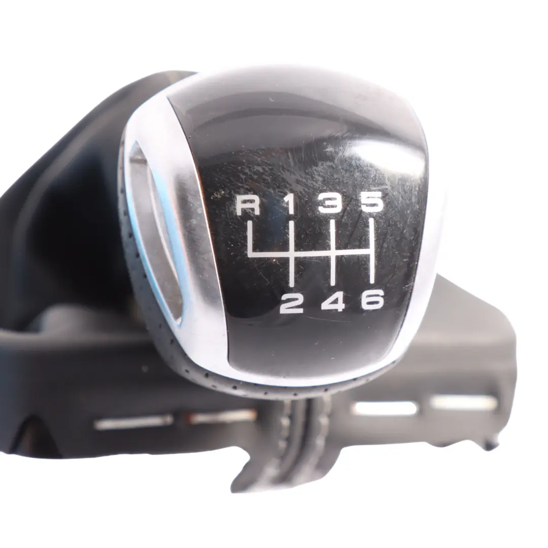 Audi A3 8Y Gear Knob Lever Handle 6-Speed Leather - SKU 8Y0863278E - Part number 8Y0863278E