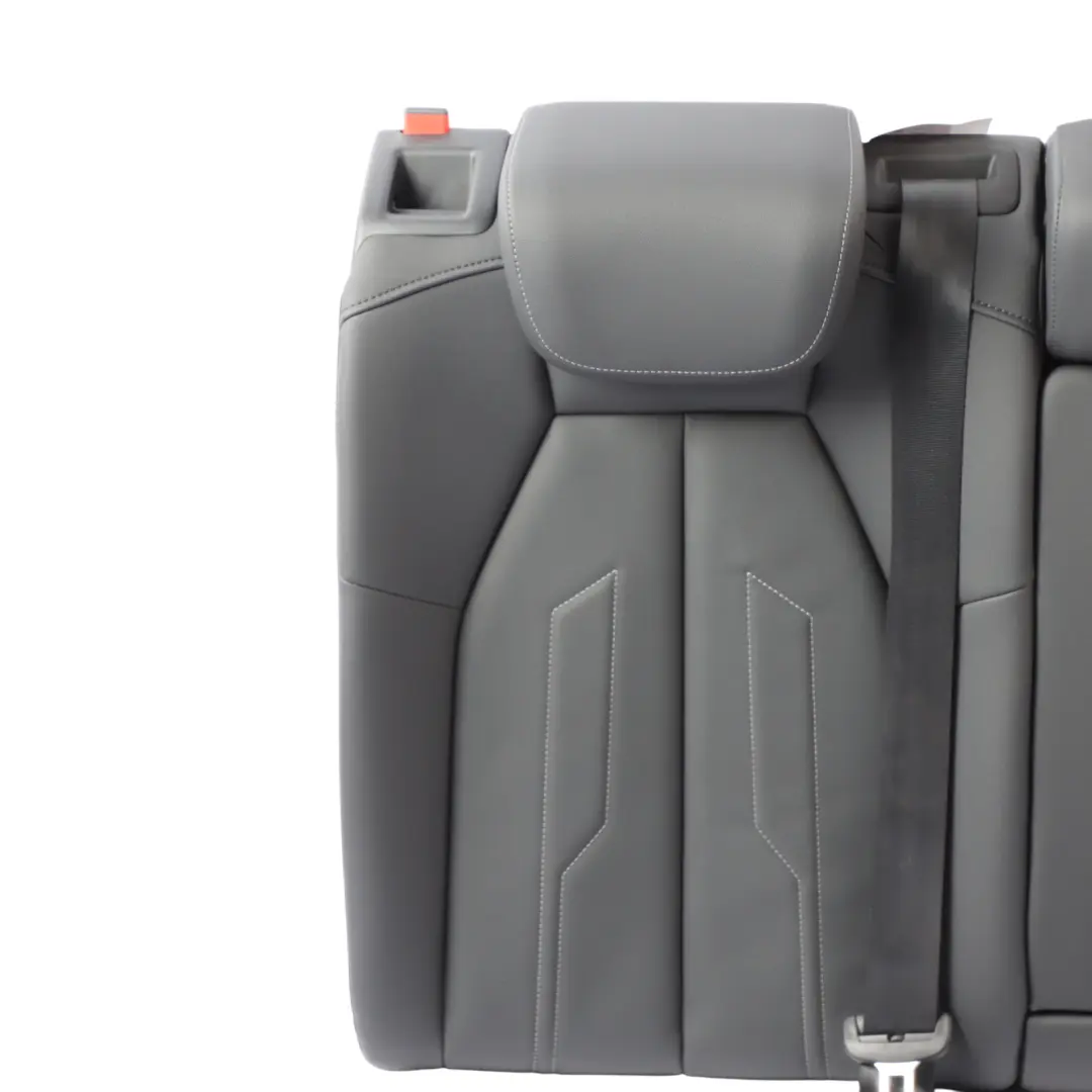 Audi A3 8Y Rear Seat Right O/S Backrest Covering Leather Cup Holder Soul Black - SKU 8Y0885806J - Part number 8Y0885806J