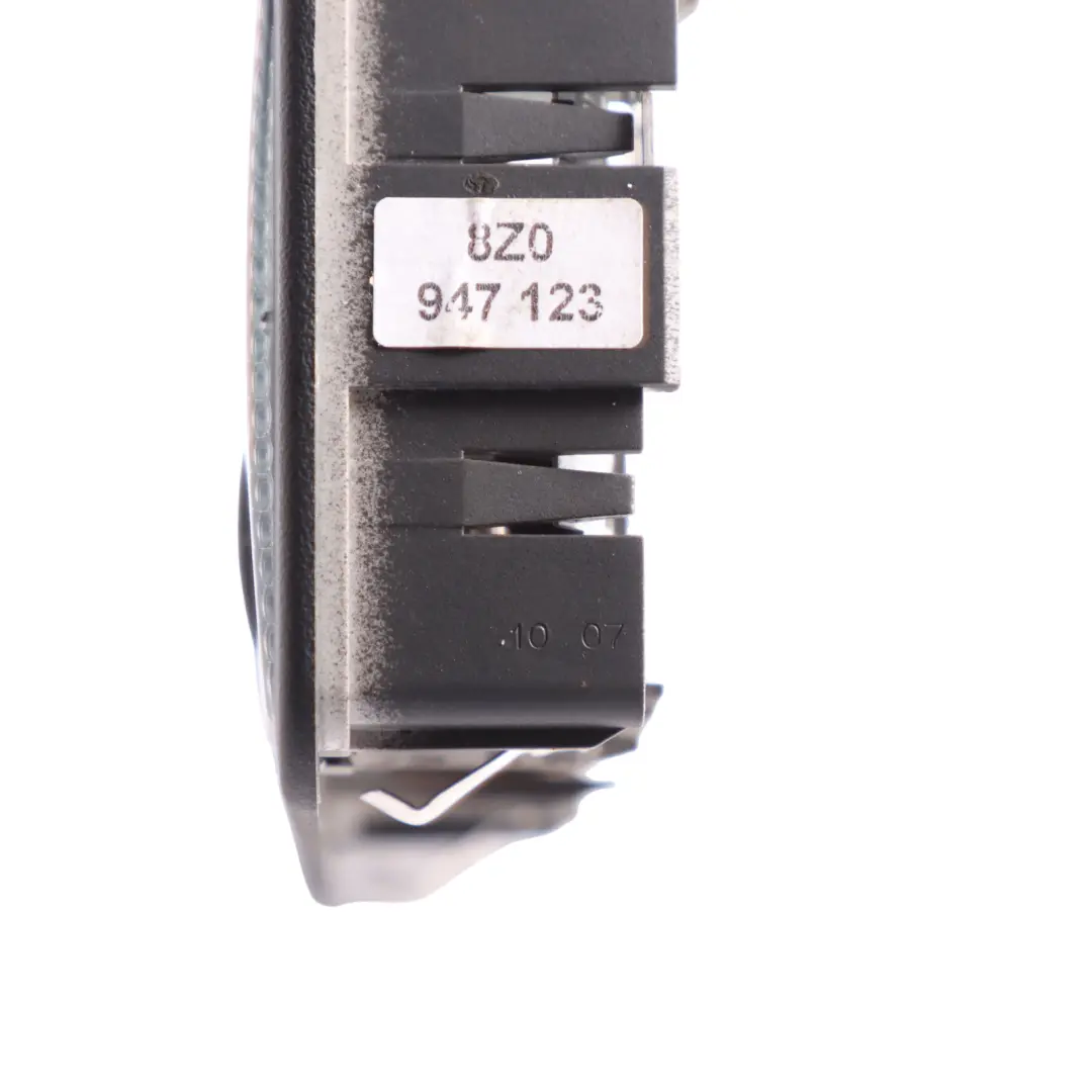 Audi A4 S4 B7 Interior Roof Light Rear Reading Lamp Switch Unit Black - SKU 8Z0947123-1 - Part number 8Z0947123