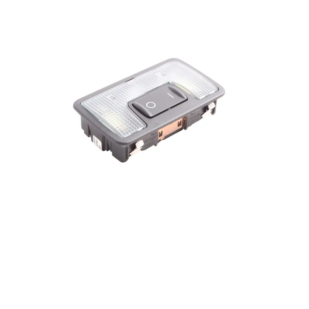 Audi A4 S4 B7 Interior Roof Light Rear Reading Lamp Switch Unit Black - SKU 8Z0947123-1 - Part number 8Z0947123