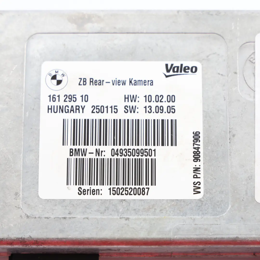 BMW F10 F20 F30 Reversing Camera ECU Control Unit Module - SKU 90847906 - Part number 90847906