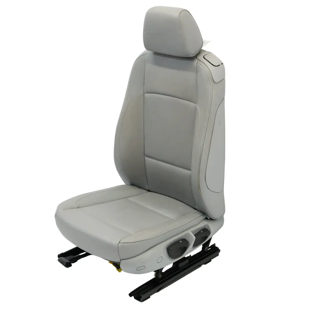 BMW E81 Asiento Delantero Izquierdo Interior Cuero Boston Alaska Gris - SKU 9124523-1 - Número de pieza 9124523