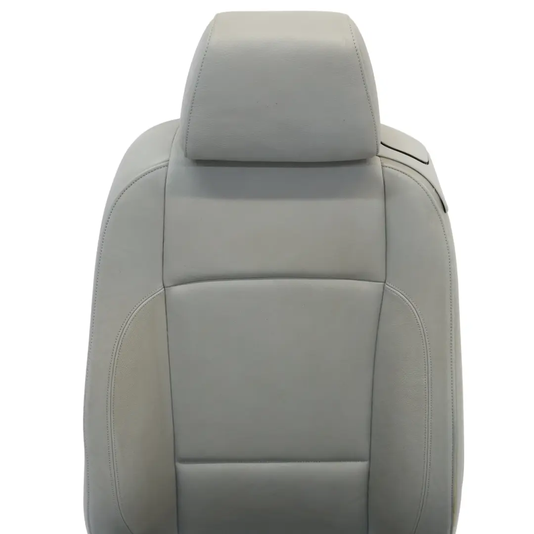Asiento Delantero Izquierdo Interior Cuero Boston Alaska Gris para BMW E81 con número de pieza 9124523 BMW E81 Asiento Delantero Izquierdo Interior Cuero Boston Alaska Gris - SKU 9124523-1 - Número de pieza 9124523