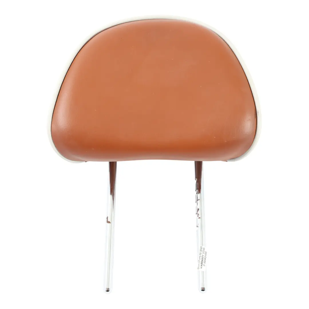 Front Seat Headrest Sport Left Right N/O/S Leather Sidewalk Malt Brown to Mini R52 with Part number 9124675 Mini R52 Front Seat Headrest Sport Left Right N/O/S Leather Sidewalk Malt Brown - SKU 9124675 - Part number 9124675
