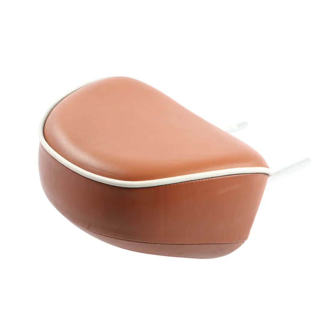 Front Seat Headrest Sport Left Right N/O/S Leather Sidewalk Malt Brown to Mini R52 with Part number 9124675 Mini R52 Front Seat Headrest Sport Left Right N/O/S Leather Sidewalk Malt Brown - SKU 9124675 - Part number 9124675