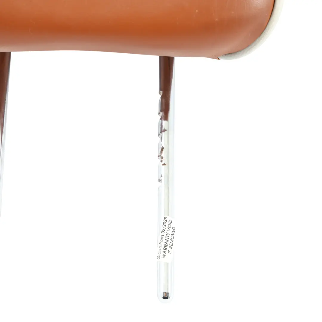 Mini R52 Poggiatesta Sedile Anteriore Sport Sinistra Destra Pelle Malt Brown - SKU 9124675 - Numero di parte 9124675