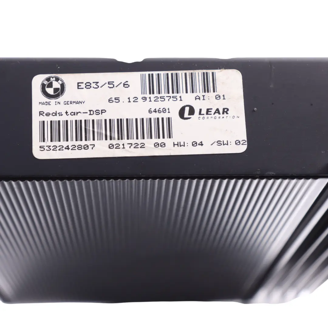 E83N E85 E86 Top-hifi System Amplifier to BMW E83 with Part number 9125751 BMW E83 E83N E85 E86 Top-hifi System Amplifier - SKU 9125751 - Part number 9125751