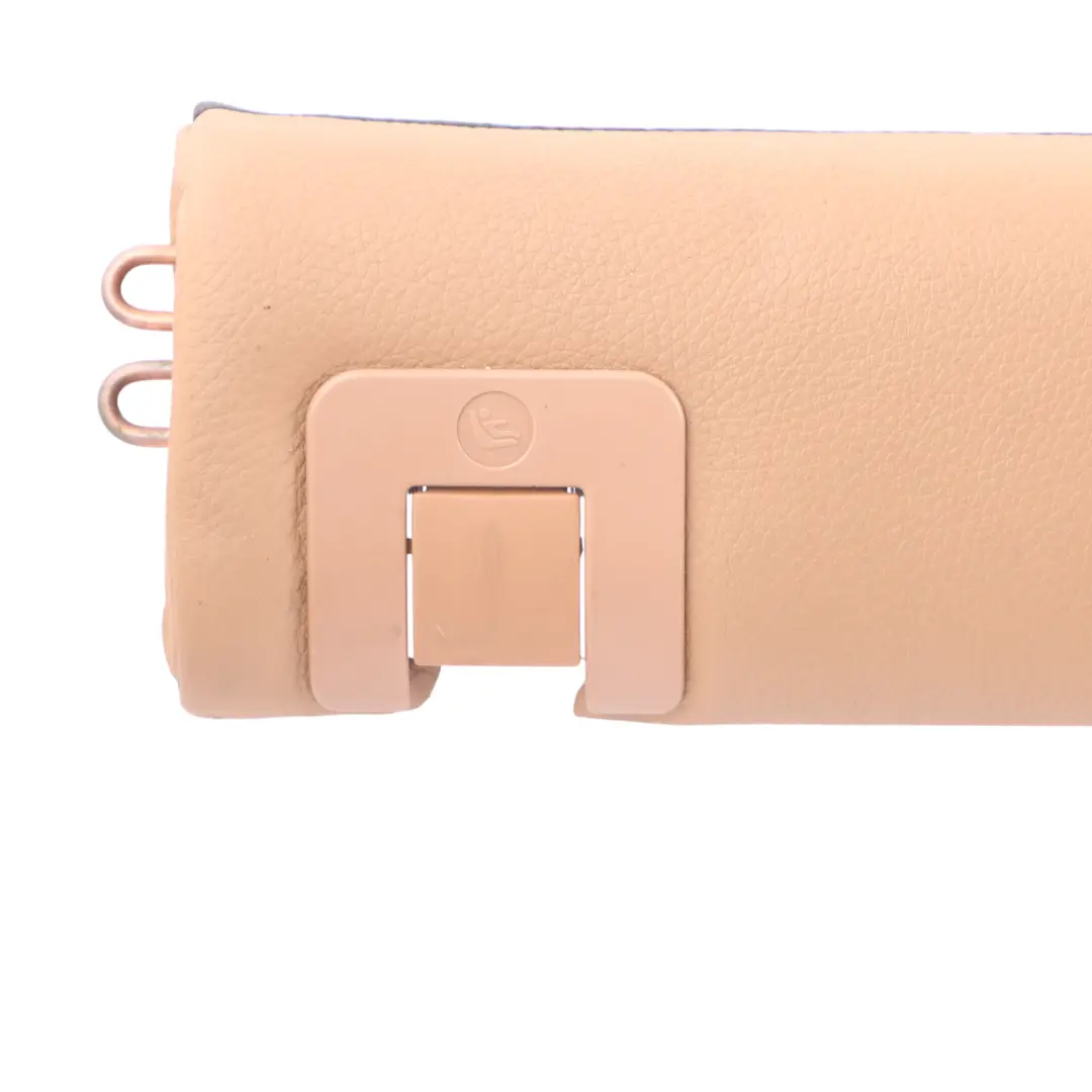 BMW E61 E61N Leather Cover For Strip Isofix Cream - SKU 9126508 - Part number 9126508