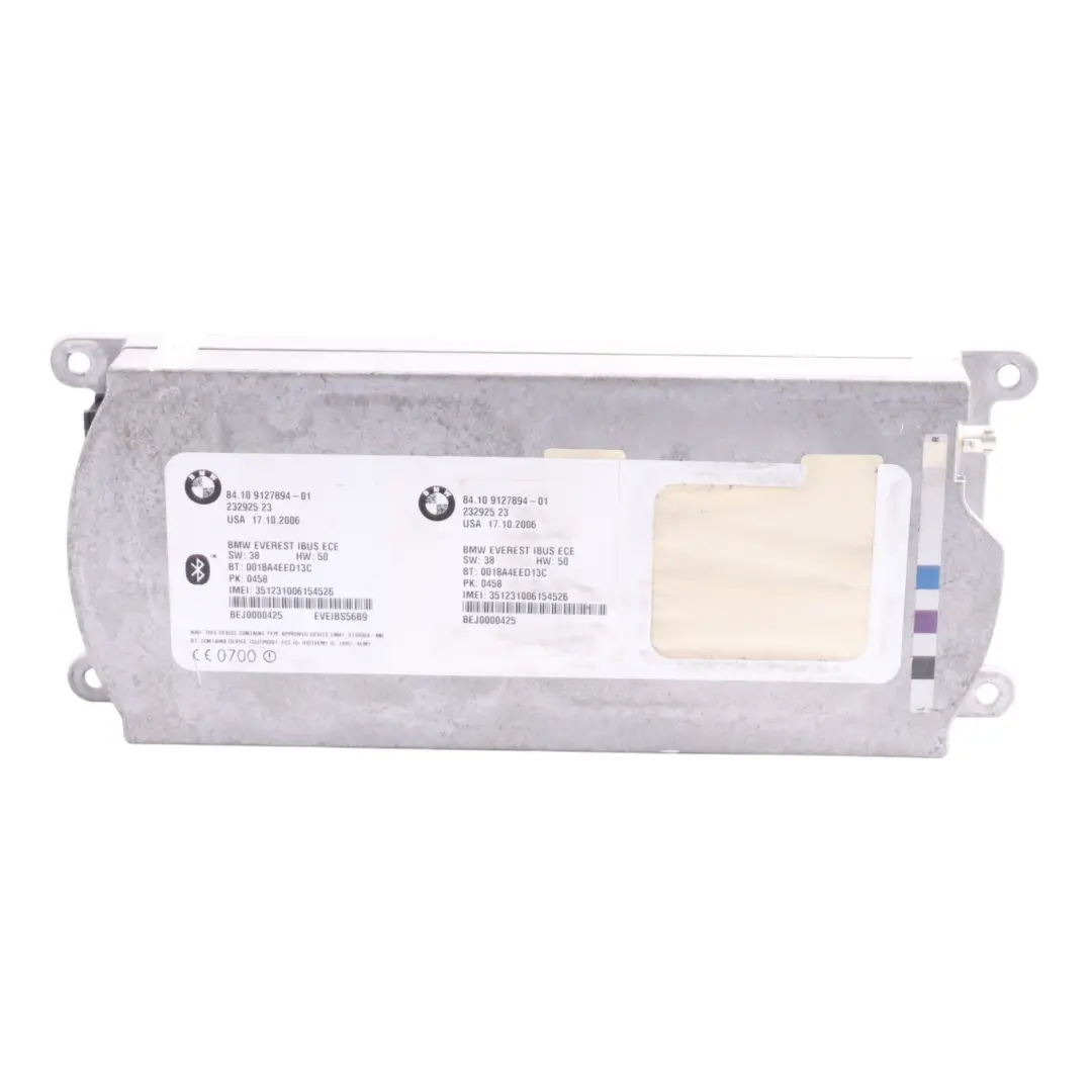 BMW E83 Telematics Bluetooth Control Unit Module - SKU 9127894 - Part number 9127894