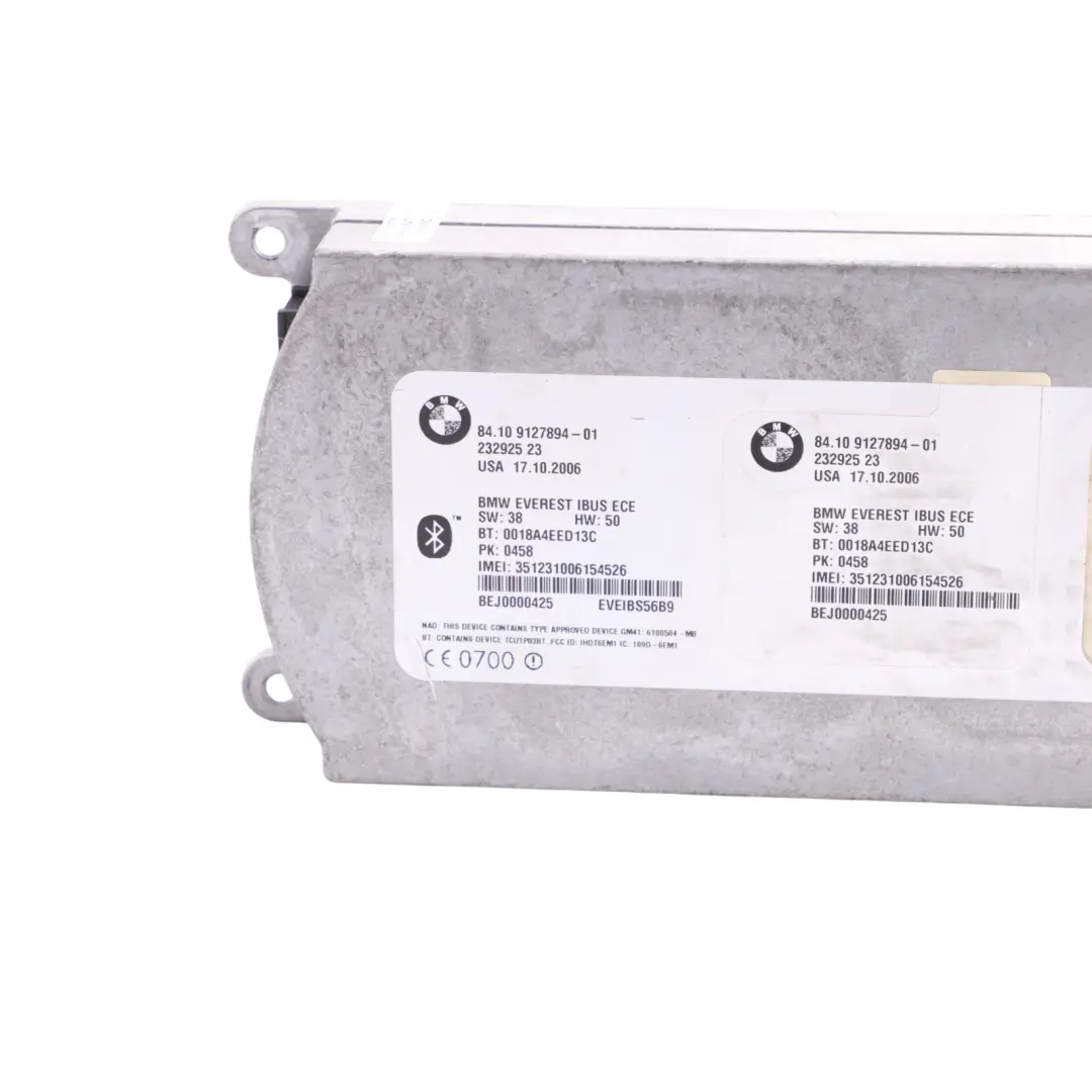 Telematics Bluetooth Control Unit Module to BMW E83 with Part number 9127894 BMW E83 Telematics Bluetooth Control Unit Module - SKU 9127894 - Part number 9127894